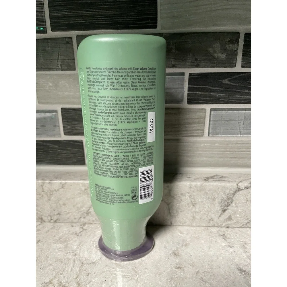 Pureology Clean Volume Conditioner 8.5oz 250ml New Sealed Professional Hair care